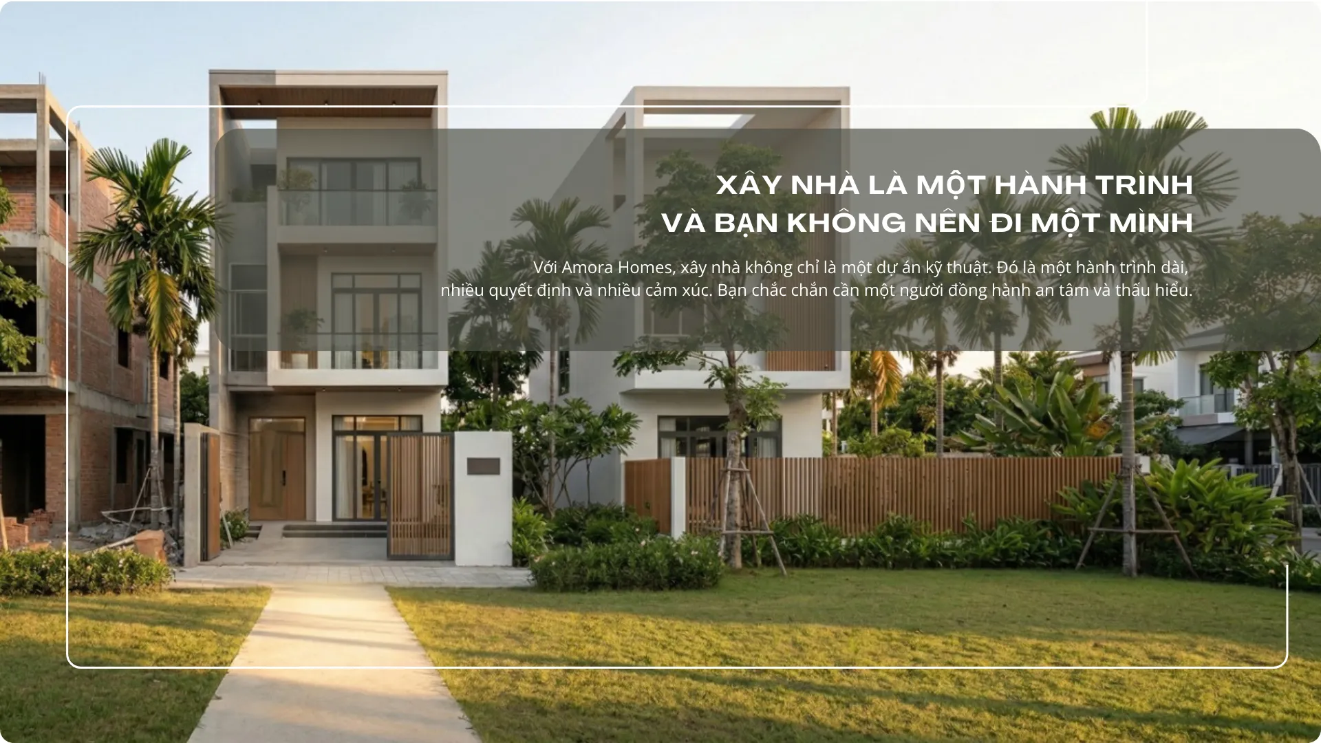 Modern house with natural light